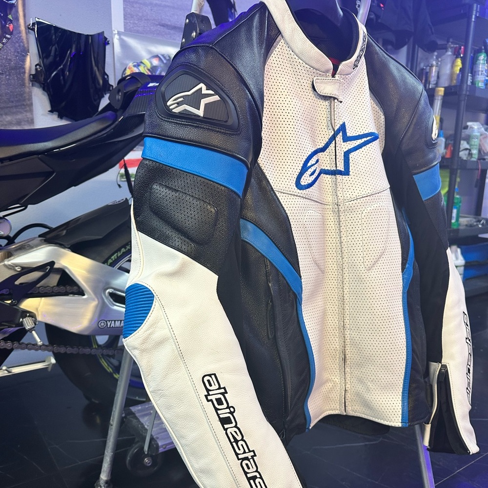 Alpinestars Leather MotoGP R Race Jacket.
